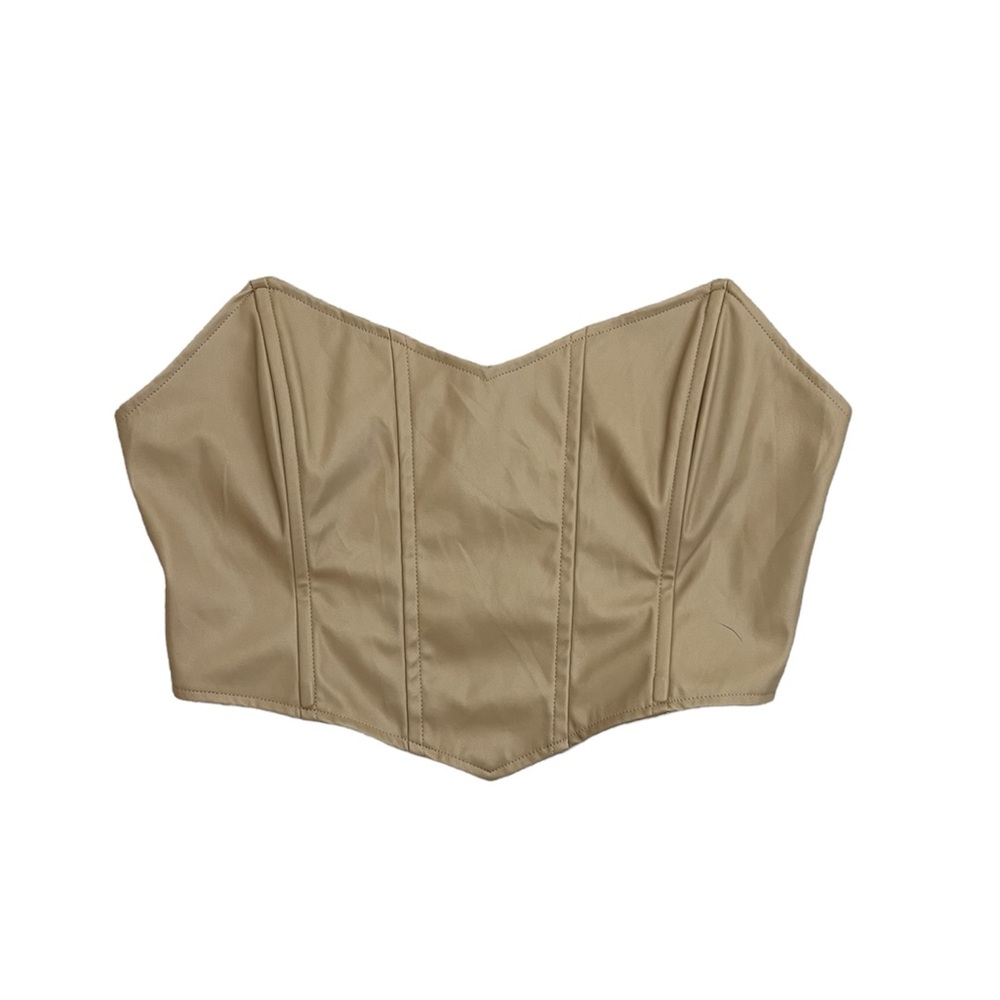 Princess Polly Tan Corset Top 💋